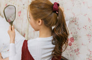 ヘアクリップ バナナクリップ レディース 女性 ヘアアクセサリー 単色 リボン 髪留め 髪飾り まとめ髪 ヘアアレンジ 簡単 かわいい シンプル キュート 上品 きれいめ お出かけ 通勤 オフィス 赤 ワイン 青 茶 ピンク