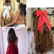 バレッタ ヘアアクセサリー レディース 髪留め 髪飾り まとめ髪 ヘアアレンジ 大きめ リボン 存在感 レース フェミニン かわいい 大人女子 女性用