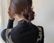 玉かんざし スティック ヘアアクセサリー レディース 女性 ゴールドカラー 簪 フェイクパール 大粒 髪飾り まとめ髪 結婚式 2次会 入園式 卒園式 着物 浴衣 和装 成人式 結婚式 パーティー おしゃれ 上品 大人かわいい ヘアアレンジ 存在感 髪留め カジュアル フォーマル 婦人 エレガント
