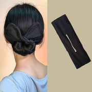 デフトバン シニヨンメーカー お団子メーカー ヘアアクセサリー レディース 無地 ワイヤー入り お団子ヘア 髪留め 髪飾り まとめ髪 可愛い カラバリ豊富 おしゃれ ヘアアレンジ くるくる 巻き付ける ファッション小物 女性用