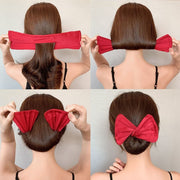 デフトバン シニヨンメーカー お団子メーカー ヘアアクセサリー レディース 無地 ワイヤー入り お団子ヘア 髪留め 髪飾り まとめ髪 可愛い カラバリ豊富 おしゃれ ヘアアレンジ くるくる 巻き付ける ファッション小物 女性用