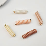 コイルポニー レディース ヘアアクセサリー スパイラルポニー ヘアゴム バネ状 ねじり 上品 きれいめ かわいい おしゃれ まとめ髪 髪飾り