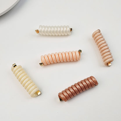 コイルポニー レディース ヘアアクセサリー スパイラルポニー ヘアゴム バネ状 商品画像2