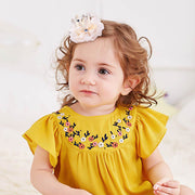 ヘアクリップ ヘアアクセアリー 子供用 キッズ 女の子 髪飾り 王冠 クラウン レース リボン フェイクパ―ル ラインストーン おしゃれ かわいい ガーリー キュート イベント お誕生日 お祝い ダンス バレエ 衣装 おめかし パーティー 女子 女児 こども 子ども