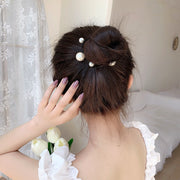 ヘアゴム 3本セット フェイクパール レディース 女性 まとめ髪 髪ゴム ヘアアクセサリー 髪留め 髪飾り ヘアアレンジ おしゃれ エレガント