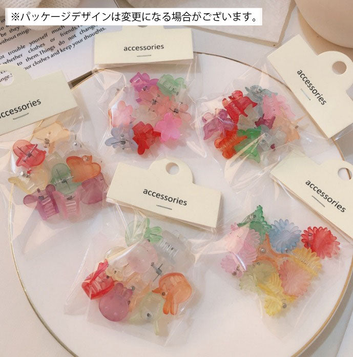 ヘアクリップ ミニバンスクリップ ヘアアクセサリー キッズ 子供 女の子 商品画像3