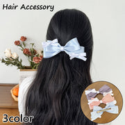 ヘアクリップ レディース ヘアアクセサリー 髪留め 髪飾り ヘアピン リボン ヘアアレンジ おしゃれ かわいい パーティー 発表会 イベント