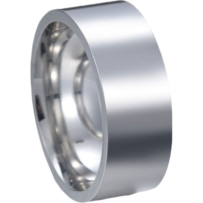 指輪 リング メンズ アクセサリー ファッションリング 平打ち 8mm【シルバー】 バリエーション画像