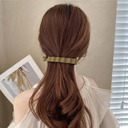 ヘアクリップ バナナクリップ ヘアピン レディース 女性 ヘアアクセサリー シンプル 可愛い カジュアル きれいめ ポニーテール まとめ髪 ヘアアレンジ