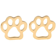 スタッドピアス レディース 女性 アクセサリー ピアス 猫 ネコ キャット 足 肉球 動物 アニマル かわいい 可愛い ガーリー