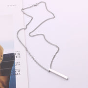 ネックレス ペンダント メンズ 男性 レディース 女性 アクセサリー シンプル 大人 かっこいい カジュアル おしゃれ 普段使い プレゼント 贈り物 ギフト お出かけ 紳士 高見え 高級感 シルバーカラー