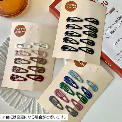 ヘアピン パッチン留め 10個セット 子供用 キッズ ベビー 商品画像5