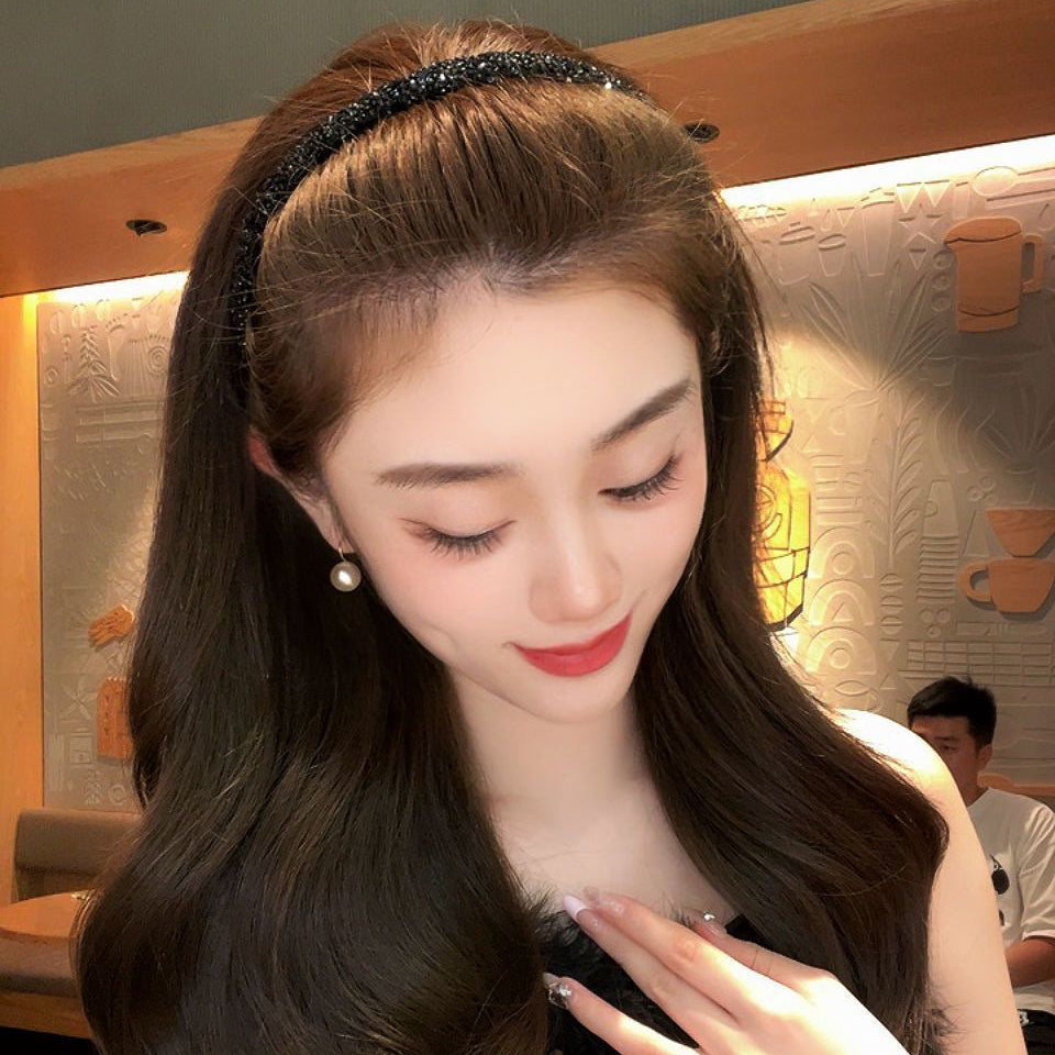 カチューシャ レディース 女性用 ヘアアクセサリー 髪飾り ラインストーン 商品画像2