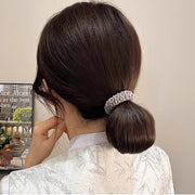 ヘアゴム 髪ゴム 6本セット 6個セット レディース 女性 メンズ 男性 男女兼用 ユニセックス ヘアアクセサリー ファッション雑貨 太め 無地 ブラウン ブラック ミックス カラフル シンプル シック フェミニン 可愛い キュート おしゃれ