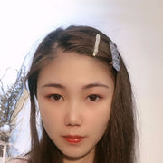 ヘアクリップ ヘアピン アメピン アメリカピン 髪留め 2種セット レディース 女性 ヘアアクセサリー ファッション雑貨 ワニクリップ くちばしクリップ ストーン風 水晶風 ビーズ 飾り付き ゴールドカラー イエロー ホワイト ピンク カジュアル フェミニン ガーリー 可愛い キュート おしゃれ