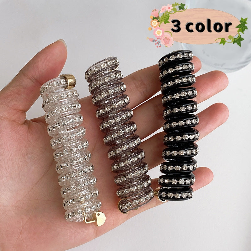 コイルポニー ポニーフック レディース ヘアアクセサリー ヘアゴム ヘアフック 商品画像