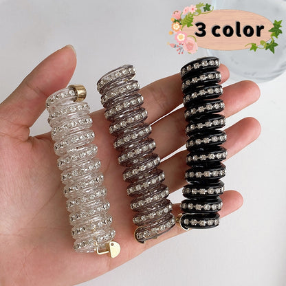 コイルポニー ポニーフック レディース ヘアアクセサリー ヘアゴム ヘアフック 商品画像