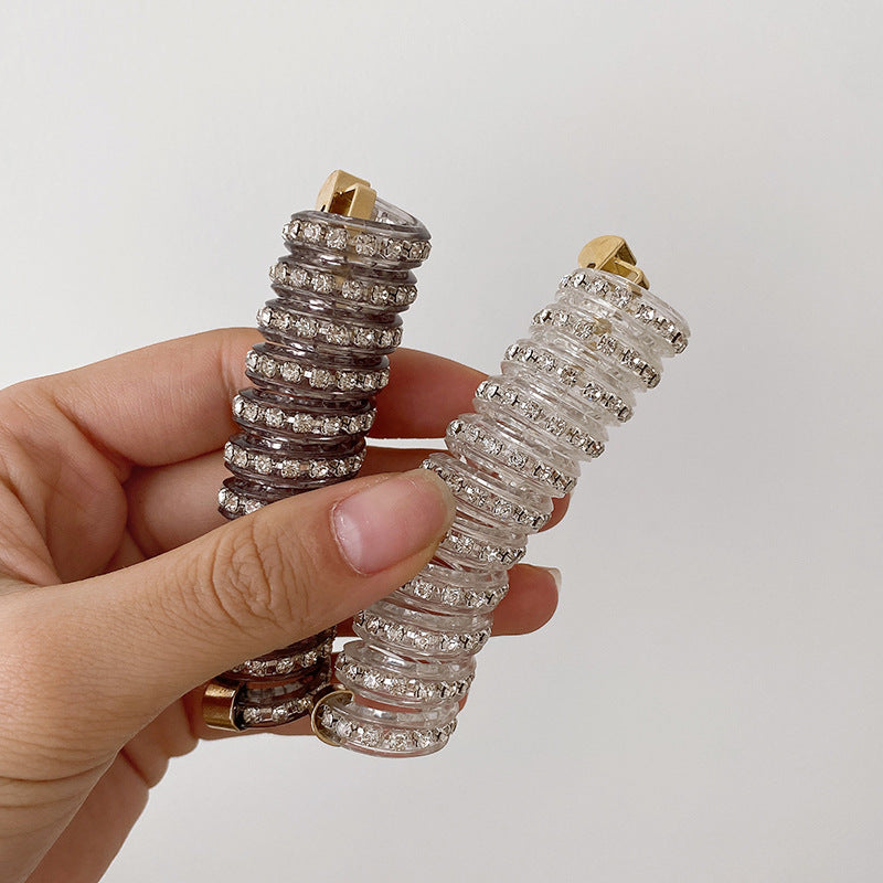 コイルポニー ポニーフック レディース ヘアアクセサリー ヘアゴム ヘアフック 商品画像2
