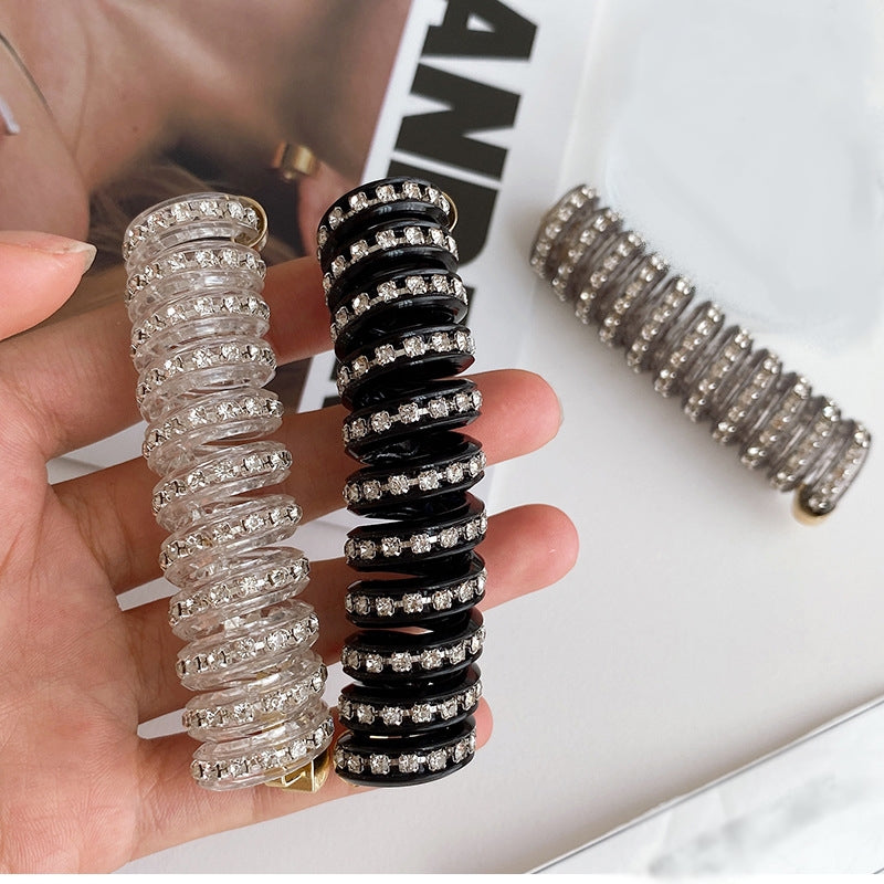コイルポニー ポニーフック レディース ヘアアクセサリー ヘアゴム ヘアフック 商品画像4