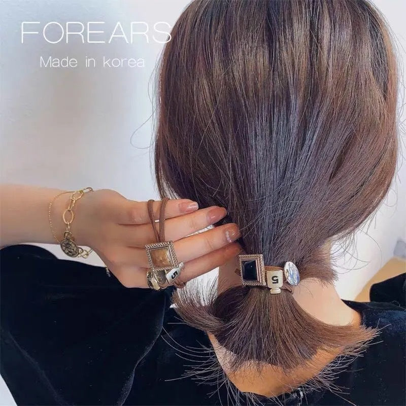 ヘアゴム 5個セット レディース ヘアアクセサリー 女性 髪飾り 商品画像3