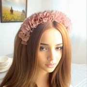カチューシャ レディース 女性 ヘッドコサージュ ヘッドドレス ヘアアクセサリー 髪飾り フラワー お花 ウエディング 結婚式 パーティー 花カチューシャ 可愛い かわいい 華やか お洒落 ファッション小物 婦人用