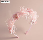 カチューシャ レディース 女性 ヘッドコサージュ ヘッドドレス ヘアアクセサリー 髪飾り フラワー お花 ウエディング 結婚式 パーティー 花カチューシャ 可愛い かわいい 華やか お洒落 ファッション小物 婦人用