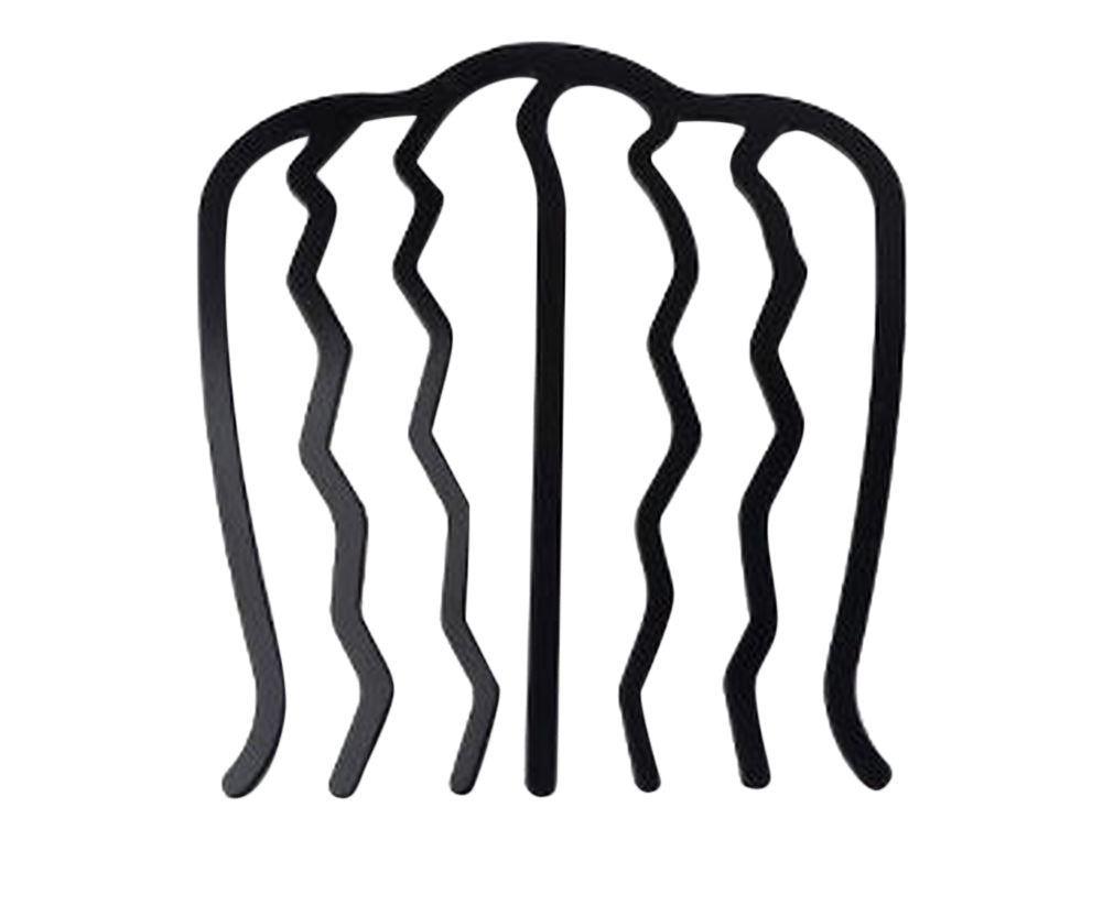 ヘアコーム Uピン 単品 夜会巻き レディース ヘアアクセサリー 5【コーム小】 バリエーション画像