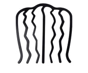 ヘアコーム Uピン 単品 夜会巻き レディース ヘアアクセサリー ガールズ 女の子 髪留め まとめ髪 簡単ヘアアレンジ シンプル シンプル 上品 大人 おしゃれ かわいい プラコーム ブラック 黒 髪飾り ヘッドアクセサリー 浴衣 和装 普段使い 結婚式 入学式 卒業式 成人式 七五三 参観日 謝恩会