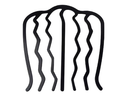 ヘアコーム Uピン 単品 夜会巻き レディース ヘアアクセサリー 5【コーム小】 バリエーション画像