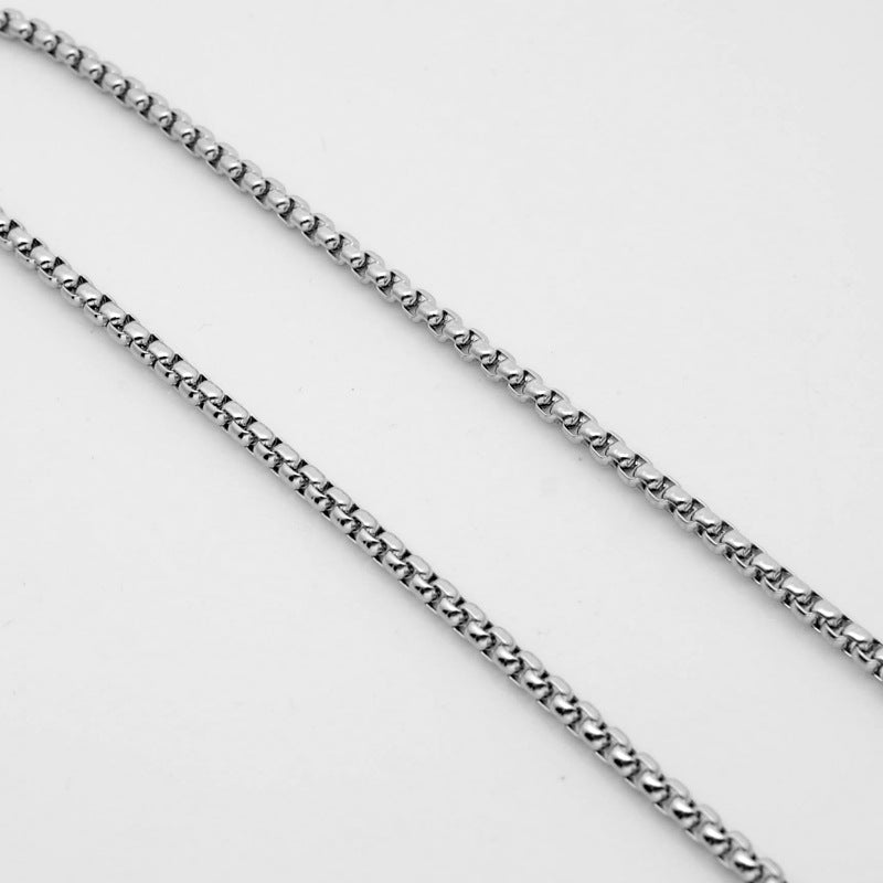 チェーンネックレス メンズ アクセサリー シンプル ベネチアンチェーン 首飾り 商品画像5