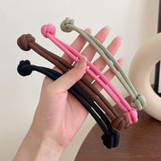ヘアゴム 4本セット 髪ゴム レディース 女性 子供 キッズ ヘアアクセサリー 髪飾り 玉付き まとめ髪 かわいい おしゃれ