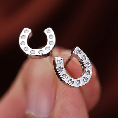 スタッドピアス アクセサリー レディース 耳飾り キャッチピアス ラインストーン 商品画像2