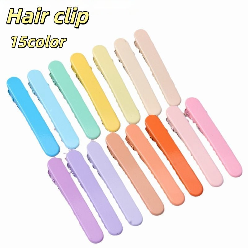 ヘアクリップ くちばしクリップ キッズ 女の子 子供 レディース 金属製ヘアアクセサリー 髪飾り 髪留め 跡がつかない シンプル