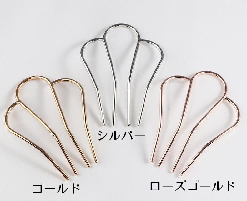 コーム レディース 金属製 ヘアアクセサリー 髪飾り 髪留め 商品画像5