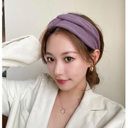 ヘアバンド レディース ヘアアクセサリー ヘッドバンド 幅広 髪留め 髪飾り ねじれ ヘアアレンジ 女性用 婦人用 無地 ソリッドカラー 洗顔 メイク 化粧 ヘアーバンド 普段使い デイリー