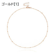 チェーンネックレス レディース ネックレス アクセサリー シルバーカラー ゴールドカラー 華奢 おしゃれ きれいめ 上品 女性 プレゼント シンプル 大人女子