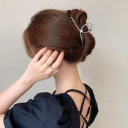 バンスクリップ ヘアクリップ レディース 大人 ヘアアクセサリー 髪留め 髪飾り 大きめ しっかり 大粒フェイクパール まとめ髪