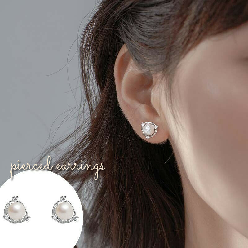 スタッドピアス レディース 女性用 アクセサリー フェイクパール パール風 商品画像