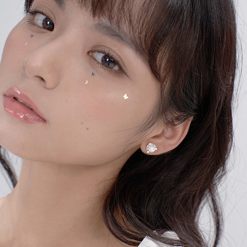 スタッドピアス レディース 女性用 アクセサリー フェイクパール パール風 商品画像2