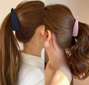 ヘアクリップ バナナクリップ レディース 女性 ヘアアクセサリー 髪留め 髪飾り まとめ髪 無地 シンプル ヘアアレンジ おしゃれ かわいい ファッション小物