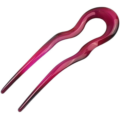 かんざし U型 Uピン ヘアアクセサリー 髪留め 髪飾り スイカ×グラデーション バリエーション画像