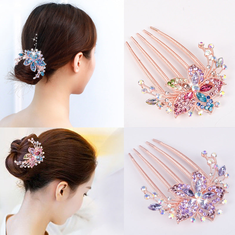 コーム バレッタ レディース 女性 ヘアアクセサリー 髪留め 商品画像3