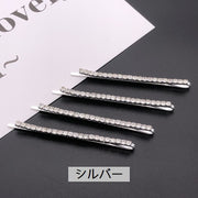 ヘアピン ラインストーン 4本セット レディース ヘアアクセサリー ピン留め 髪留め 髪飾り ヘアアレンジ きれい キラキラ