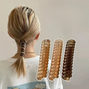 コイルポニー レディース ヘアアクセサリー スパイラルポニー ポニーテール ハート スパイラルフック ポニーフック スパイラル ぐるぐる かわいい おしゃれ きれいめ 女性 大人女子