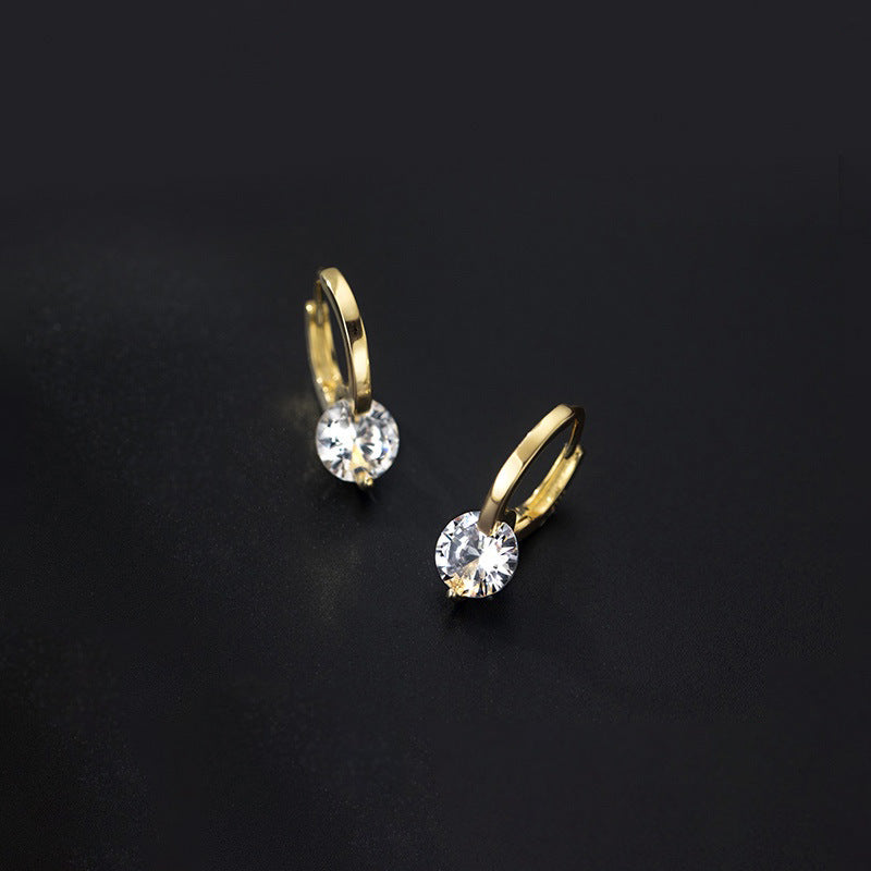 ピアス フープピアス レディース 女性用 アクセサリー ラインストーン 商品画像3