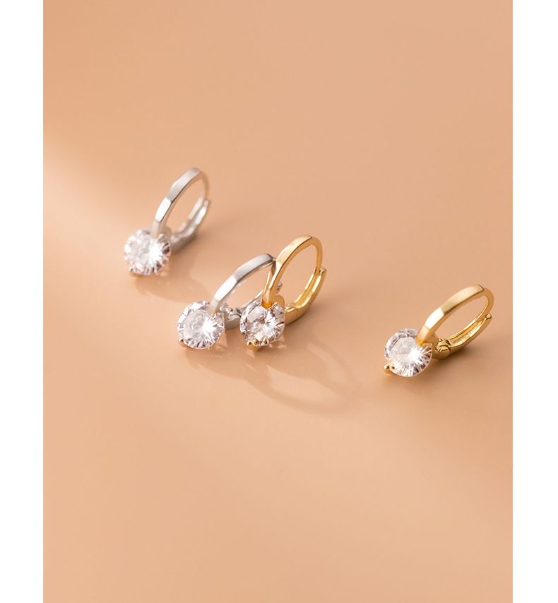 ピアス フープピアス レディース 女性用 アクセサリー ラインストーン 商品画像4