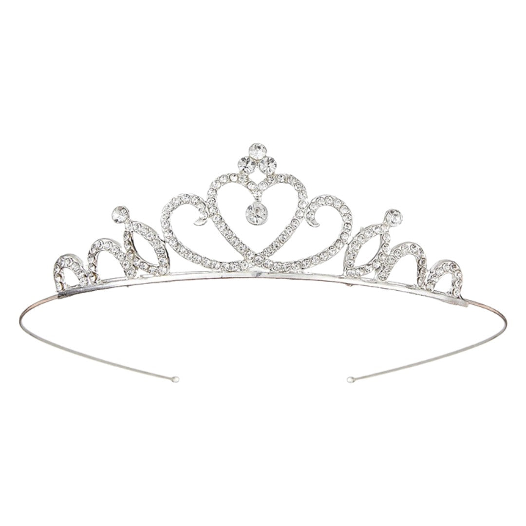 ティアラ レディース 女性 ヘアアクセサリー ヘッドドレス 髪飾り ラインストーン 花嫁 ウェディング 結婚式 披露宴 花嫁 ブライダル かわいい おしゃれ キラキラ 上品 エレガント ウエディング 撮影 記念日 発表会 演奏会 舞台 挙式 パーティー コスプレ イベント