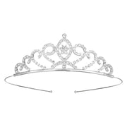 ティアラ レディース 女性 ヘアアクセサリー ヘッドドレス 髪飾り ラインストーン 花嫁 ウェディング 結婚式 披露宴 花嫁 ブライダル かわいい おしゃれ キラキラ 上品 エレガント ウエディング 撮影 記念日 発表会 演奏会 舞台 挙式 パーティー コスプレ イベント