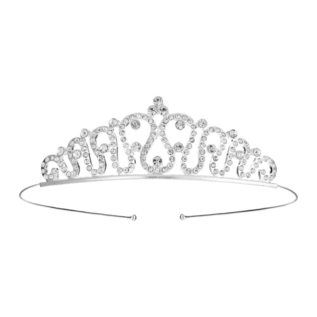 ティアラ レディース 女性 ヘアアクセサリー ヘッドドレス 髪飾り ラインストーン 花嫁 ウェディング 結婚式 披露宴 花嫁 ブライダル かわいい おしゃれ キラキラ 上品 エレガント ウエディング 撮影 記念日 発表会 演奏会 舞台 挙式 パーティー コスプレ イベント
