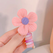 コイルポニー キッズ ヘアアクセサリー スパイラルポニー スパイラル スパイラルフック ポニーフック ぐるぐる かわいい きれいめ おしゃれ 子供 女の子 女子 ヘアアレンジ